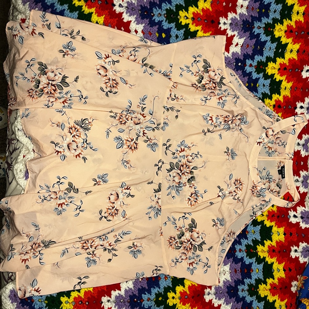 floral halter top